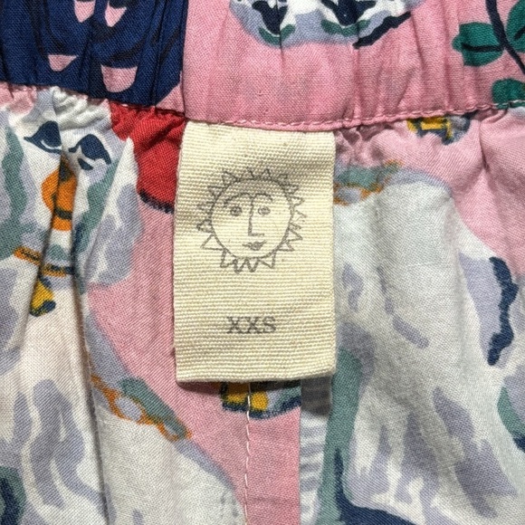 Printfresh Good Dog Pajama Short in Vintage Rose Size XXS Lounge Anthropologie - Picture 7 of 10